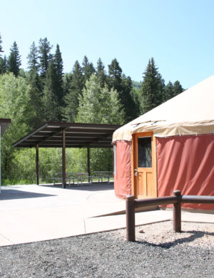 Camp 3 - The Knoll Area Yurt